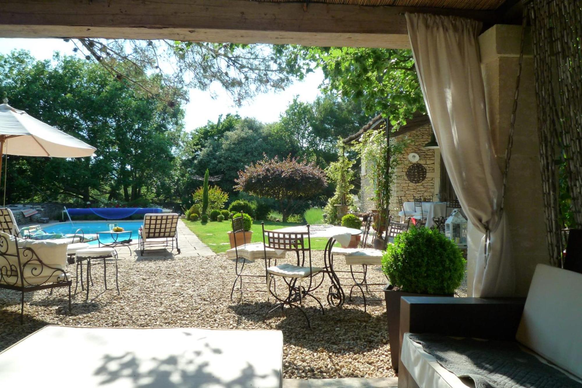 Beautiful Provencal Villa With Pool And Jacuzzi Lacoste  Eksteriør billede